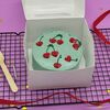 Бенто-торт Вишенки в подарок на день рождения в Cosmo Сakery по цене 2300