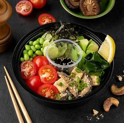 Поке Киноко с тофу и шиитаке в СушиСтор по цене 385