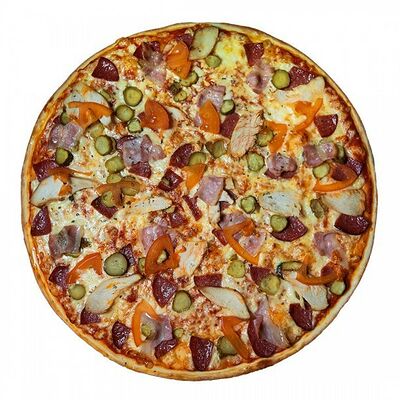 Пицца Фейерверк вкусов средняя в Академия по цене 1050 ₽