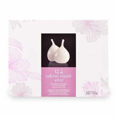 Инжир Rabitos Royale в белом шоколаде с трюфельной начинкой из белого шоколада Испания в Азбука Вкуса Экспресс Меню по цене 1390 ₽