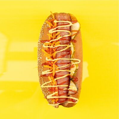 Хот-дог Фирменный в Координаты по цене 360 ₽