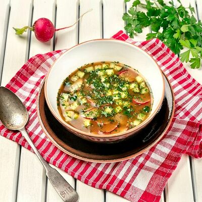 Окрошка на квасе в Маймун по цене 389