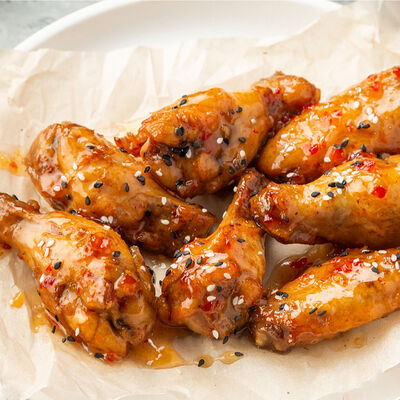 Крылья Свит чили 7 шт в Вкусный цыпленок по цене 489 ₽