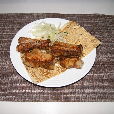 Шашлык из свиных рёбер в Шашлыки & Пироги по цене 550 ₽