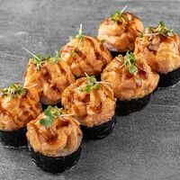 Запеченный лосось в Yoko sushi