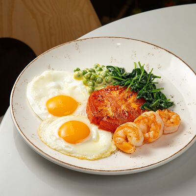 Большой завтрак с креветками в Forest по цене 950 ₽