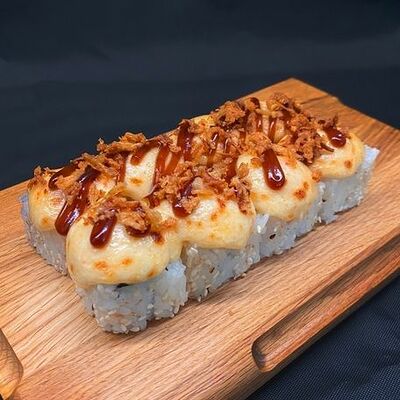 Сырный краб запеченный в Роллы по себестоимости по цене 447 ₽