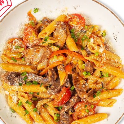 Паста с говядиной в Итальянская Пиццерия по цене 889 ₽