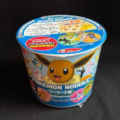 Японская лапша Nissin Pokemon с морепродуктами в Фудзи по цене 550 ₽