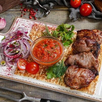 Баранина мякотьв Бакинская Трапеза Premium & Grill по цене 850 ₽