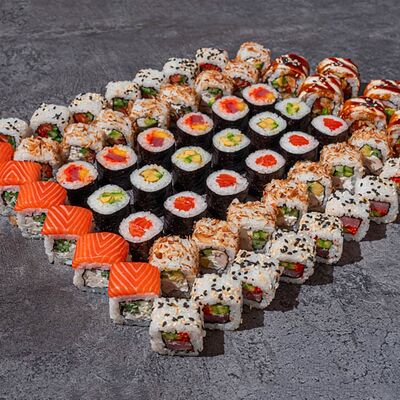 Сет Много ролловв Msushi по цене 6290 ₽