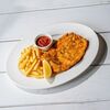 Шницель куриный с картофелем фри в Перчини по цене 670