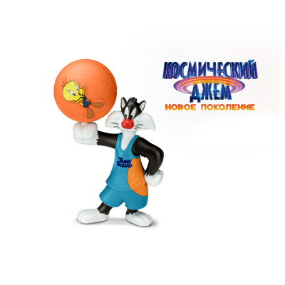 Игрушка из серии Космический Джем в Макдоналдс по цене 99 ₽