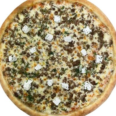 Пицца Мясная с фетаксой в Суши пицца по цене 739 ₽