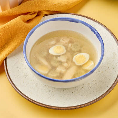 Бульон из цыпленка с вермишелью в Plov Project по цене 270 ₽