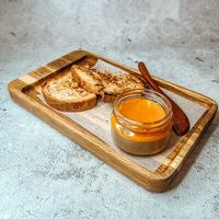 Паштет из куриной печени с облепиховым желе и чиабаттой в Butcher