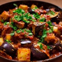 Мясо с баклажанами в Марсель