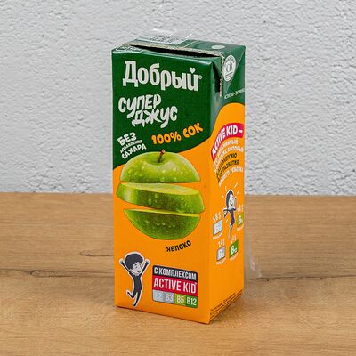 Сок яблочный Добрый в Пекарня и Пицца по цене 120 ₽