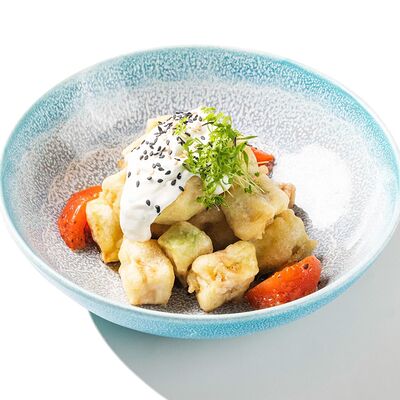 Хрустящие баклажаны в Песто Тесто по цене 480 ₽