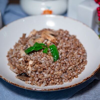 Греча с грибами в Гриль house по цене 110 ₽