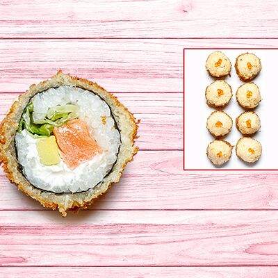 Криспи Лосось в Mommi sushi по цене 395 ₽