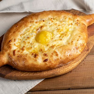 Хачапури по-аджарски в ШАШЛЫКС ДЫМКОМ по цене 700 ₽