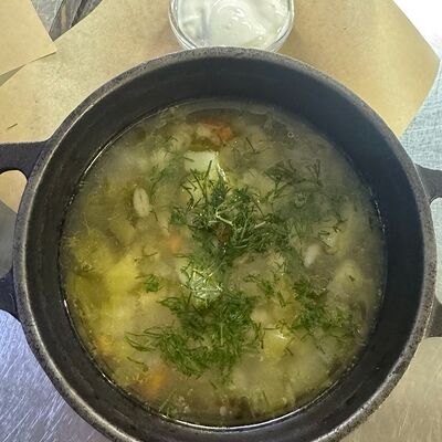 Рассольник в СтругановЪ по цене 420 ₽