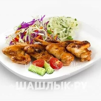 Куриные крылья в УГОЛЬКИ и МЯСО по цене 350 ₽