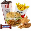 Ланч-бокс 5 за 450 с Шефбургером в Crispy по цене 450