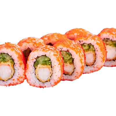 Калифорния Эби с икрой в Суши Мастер по цене 269