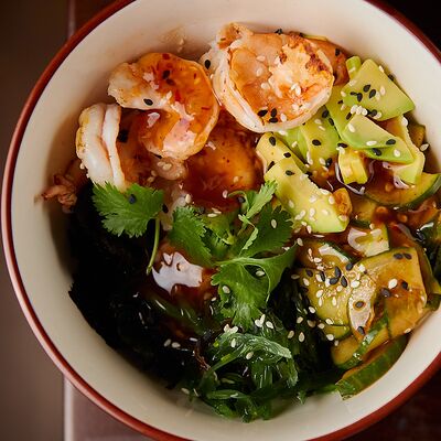 Поке с креветкой в Menthol по цене 520 ₽