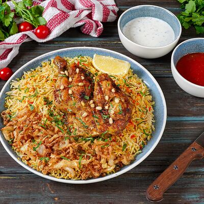 Манди с курицей в Кампус на Смоленке по цене 2000 ₽