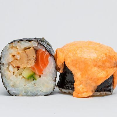 Запечённый ролл с угрем в Sushi n Roll по цене 2790 ₸