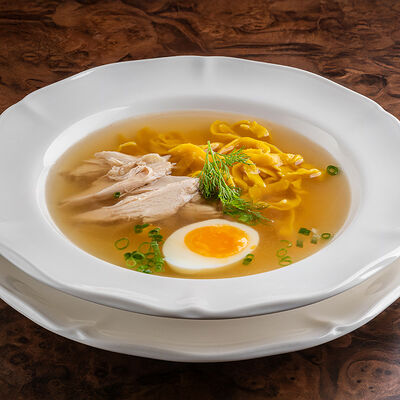 Наваристый домашний бульон в Чочо по цене 520 ₽