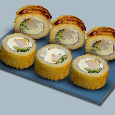 Жареная Чикен темпура в НАШИ СУШИ по цене 520 ₽