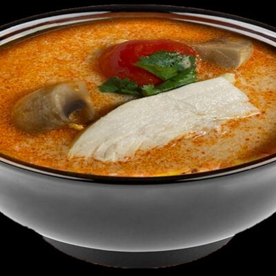 Том ям с курицей в Суши-бар Тунец по цене 350 ₽