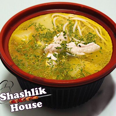 Куриный суп с лапшой в Shashlik House по цене 194 ₽