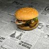Бургер BBQ с луком фри в ХлебANDМясо по цене 360
