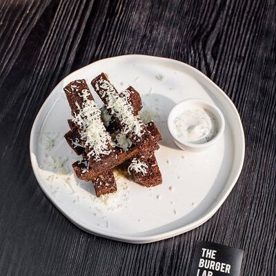 Бородинские гренки в The burger lab по цене 290 ₽