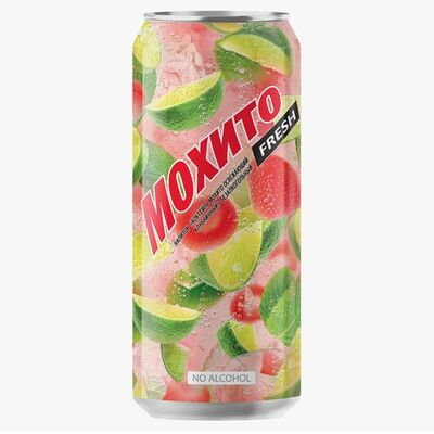 Мохито Fresh Клубничный в Шаурма на Окской по цене 200 ₽