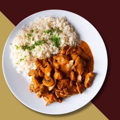 Бефстроганов из телятиныв Шаурмист по цене 870 ₽