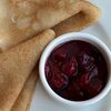 Блинчики с вишневым компоте в Панакота по цене 170