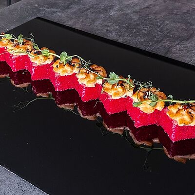 Запеченный ролл с угрем сырный в My Sushi по цене 989 ₽