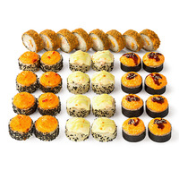 Четыре кальмара в Суши Шоп