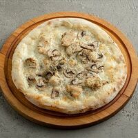 Пицца с курицей и грибами в United Butchers