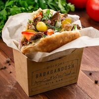 Шварма в пите в Бабагануш