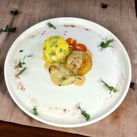 Котлеты из балтийской рыбы в Asado