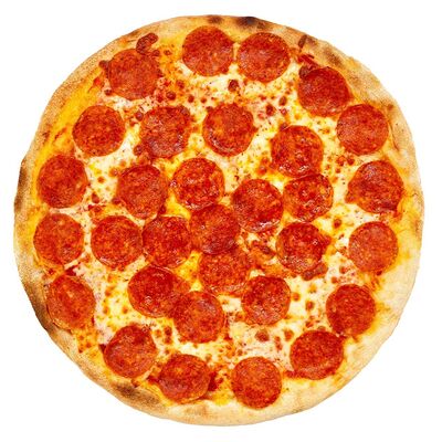 Пицца Пеперони круглая в Вулпи пицца по цене 753 ₽