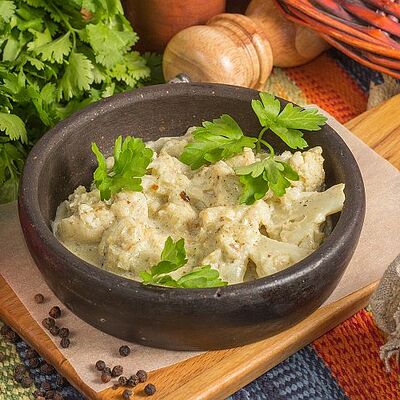 Цветная капуста в сливках в Мушмула по цене 59