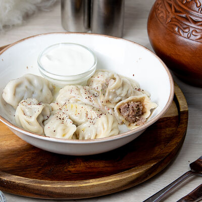 Курзе с мясом и деревенской сметаной в Папаха по цене 549 ₽